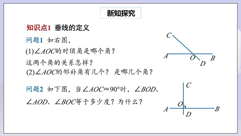 【核心素养】七年级下册5.1.2垂线(第1课时) 课件PPT+教案+随堂检测+课后练习06