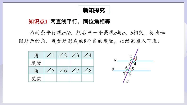 【核心素养】七年级下册5.3.1平行线的性质(第1课时) 课件PPT+教案+随堂检测+课后练习04