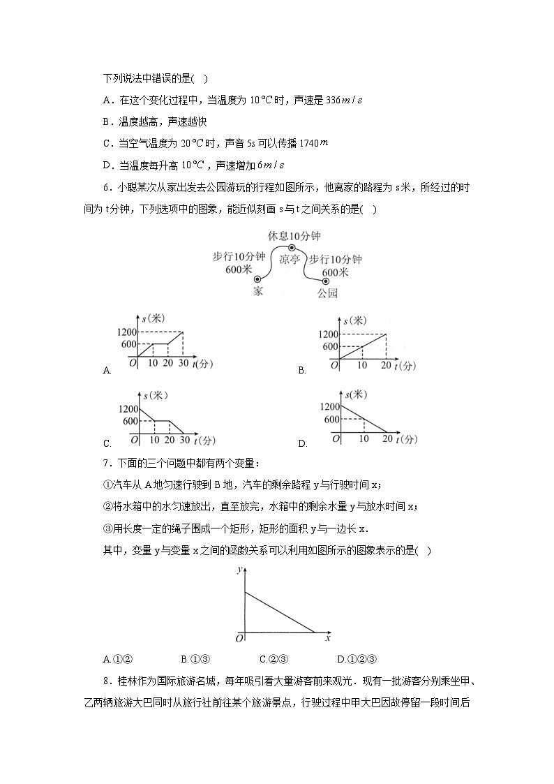 【核心素养】人教版数学八年级下册19.1.2函数的图象(第2课时) 课件PPT+教案+随堂检测+课后练习02