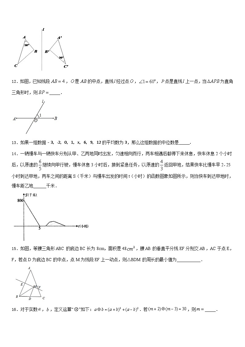 广东省佛山市南海外国语学校2023-2024学年数学八年级第一学期期末联考试题含答案03