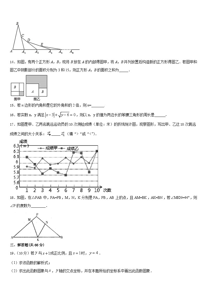 广东省金平区六校联考2023-2024学年八年级数学第一学期期末学业质量监测模拟试题含答案03