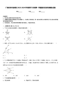 广西河池市宜州区2023-2024学年数学八年级第一学期期末质量检测模拟试题含答案