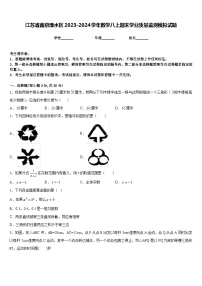 江苏省南京溧水区2023-2024学年数学八上期末学业质量监测模拟试题含答案