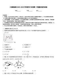 江西婺源县2023-2024学年数学八年级第一学期期末联考试题含答案