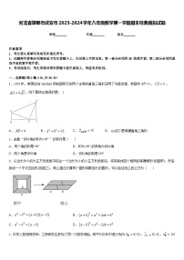 河北省邯郸市武安市2023-2024学年八年级数学第一学期期末经典模拟试题含答案