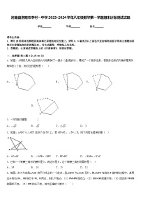 河南省洛阳市李村一中学2023-2024学年八年级数学第一学期期末达标测试试题含答案