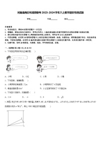 河南省商丘柘城县联考2023-2024学年八上数学期末检测试题含答案