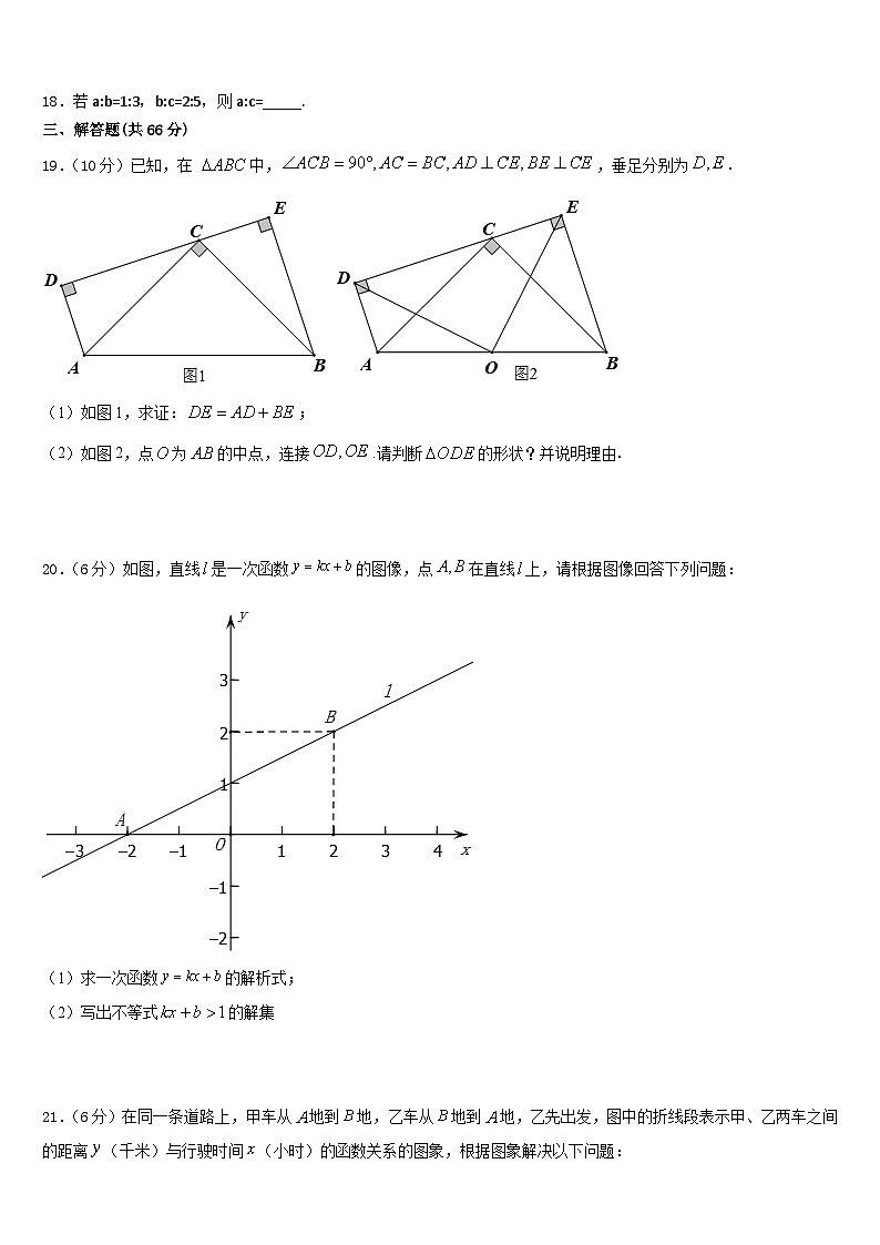 浙江杭州上城区七校联考2023-2024学年八上数学期末达标检测模拟试题含答案第3页
