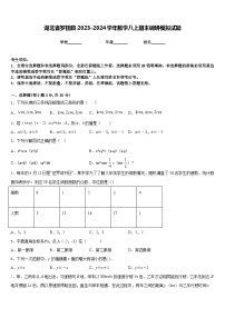 湖北省罗田县2023-2024学年数学八上期末调研模拟试题含答案