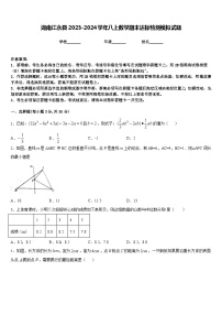 湖南江永县2023-2024学年八上数学期末达标检测模拟试题含答案