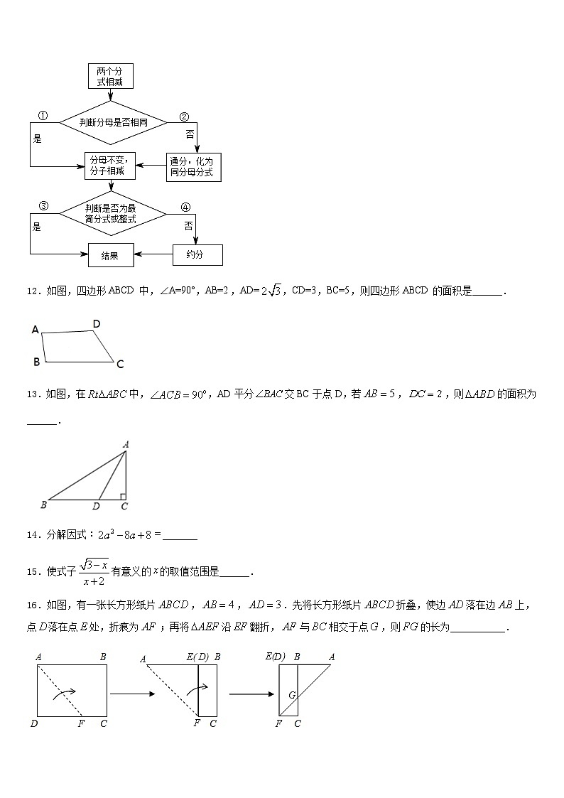 湖南省邵阳市城步县2023-2024学年数学八上期末综合测试模拟试题含答案第3页