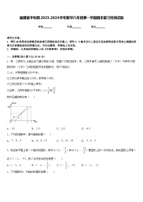 福建省平和县2023-2024学年数学八年级第一学期期末复习检测试题含答案