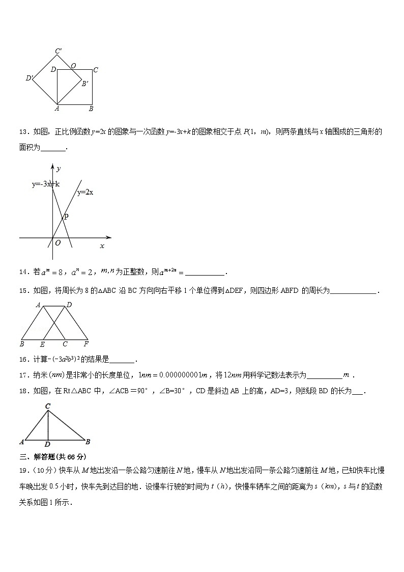 西藏拉萨市北京实验中学2023-2024学年八年级数学第一学期期末调研试题含答案03