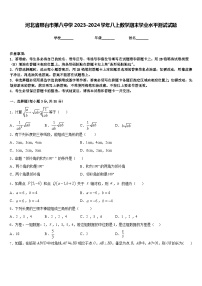 河北省邢台市第八中学2023-2024学年八上数学期末学业水平测试试题含答案