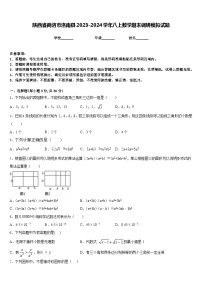 陕西省商洛市洛南县2023-2024学年八上数学期末调研模拟试题含答案