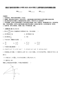 黑龙江省哈尔滨市第六十中学2023-2024学年八上数学期末达标检测模拟试题含答案