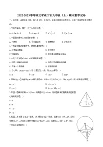 2022-2023学年湖北省咸宁市九年级（上）期末数学试卷（含详细答案解析）