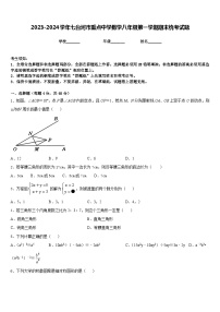 2023-2024学年七台河市重点中学数学八年级第一学期期末统考试题含答案