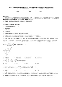 2023-2024学年上海市宝山区八年级数学第一学期期末质量检测试题含答案