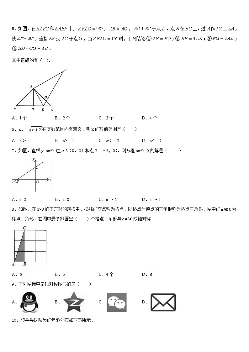 2023-2024学年北京十三中学分校八年级数学第一学期期末达标检测试题含答案第2页