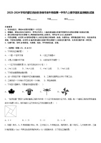 2023-2024学年内蒙古自治区赤峰市翁牛特旗第一中学八上数学期末监测模拟试题含答案