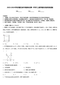 2023-2024学年内蒙古翁牛特旗乌丹第一中学八上数学期末质量检测试题含答案