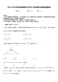 2023-2024学年四川省成都市育才学校八上数学期末质量跟踪监视试题含答案