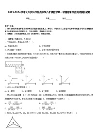 2023-2024学年大兴安岭市重点中学八年级数学第一学期期末综合测试模拟试题含答案