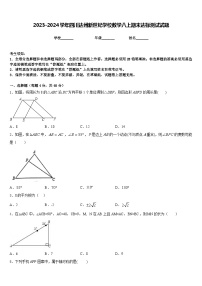 2023-2024学年四川达州新世纪学校数学八上期末达标测试试题含答案