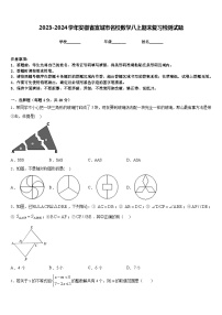 2023-2024学年安徽省宣城市名校数学八上期末复习检测试题含答案