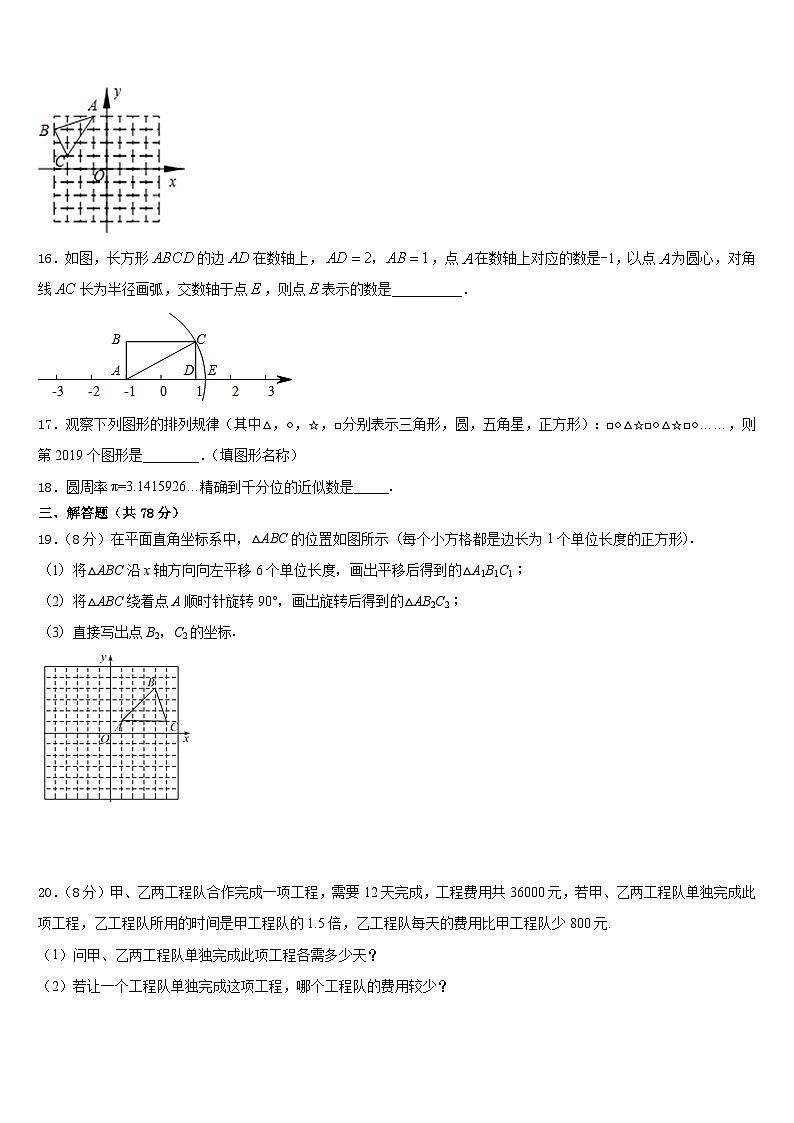2023-2024学年山东省德州市禹城市数学八上期末综合测试模拟试题含答案03