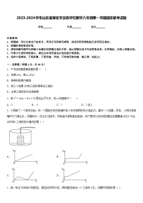 2023-2024学年山东省莱芜市实验学校数学八年级第一学期期末联考试题含答案