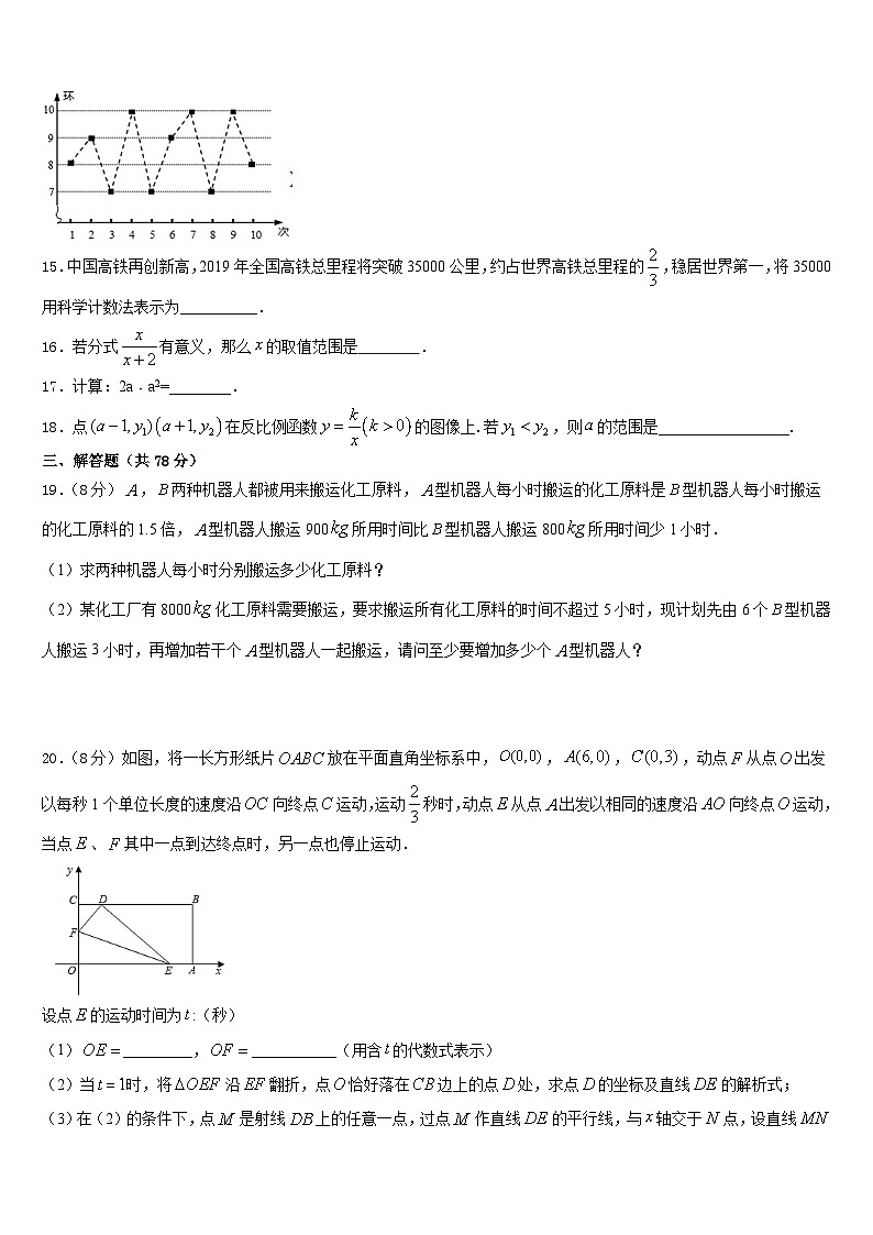 2023-2024学年山东省邹平县数学八上期末考试试题含答案第3页