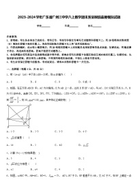 2023-2024学年广东省广州三中学八上数学期末质量跟踪监视模拟试题含答案