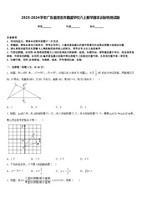 2023-2024学年广东省茂名市直属学校八上数学期末达标检测试题含答案