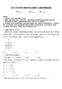 2023-2024学年广西百色市右江区数学八上期末联考模拟试题含答案