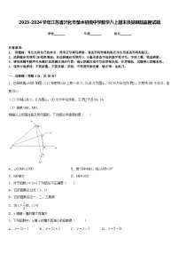 2023-2024学年江苏省兴化市楚水初级中学数学八上期末质量跟踪监视试题含答案