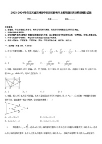 2023-2024学年江苏省苏州吴中区五校联考八上数学期末达标检测模拟试题含答案