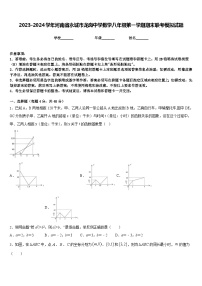 2023-2024学年河南省永城市龙岗中学数学八年级第一学期期末联考模拟试题含答案