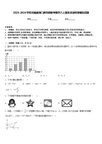 2023-2024学年河南省周口西华县联考数学八上期末质量检测模拟试题含答案