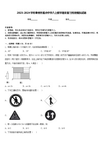 2023-2024学年泰州市重点中学八上数学期末复习检测模拟试题含答案