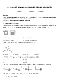 2023-2024学年湖北省宜昌市外国语初级中学八上数学期末统考模拟试题含答案