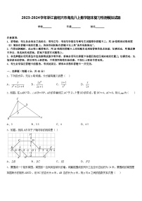 2023-2024学年浙江省绍兴市海亮八上数学期末复习检测模拟试题含答案