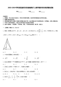 2023-2024学年湖北省武汉东湖高新区八上数学期末综合测试模拟试题含答案