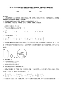 2023-2024学年湖北省襄阳市枣阳实验中学八上数学期末调研试题含答案