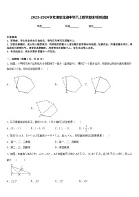 2023-2024学年潮安龙湖中学八上数学期末检测试题含答案