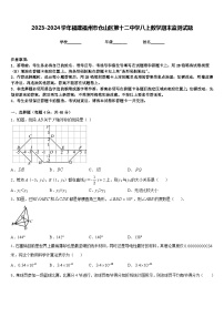 2023-2024学年福建福州市仓山区第十二中学八上数学期末监测试题含答案