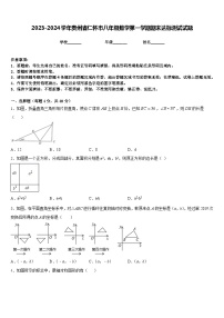 2023-2024学年贵州省仁怀市八年级数学第一学期期末达标测试试题含答案