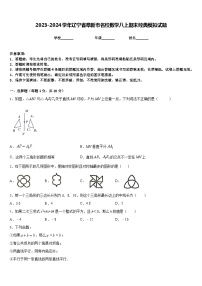 2023-2024学年辽宁省阜新市名校数学八上期末经典模拟试题含答案