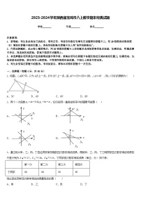 2023-2024学年陕西省宝鸡市八上数学期末经典试题含答案